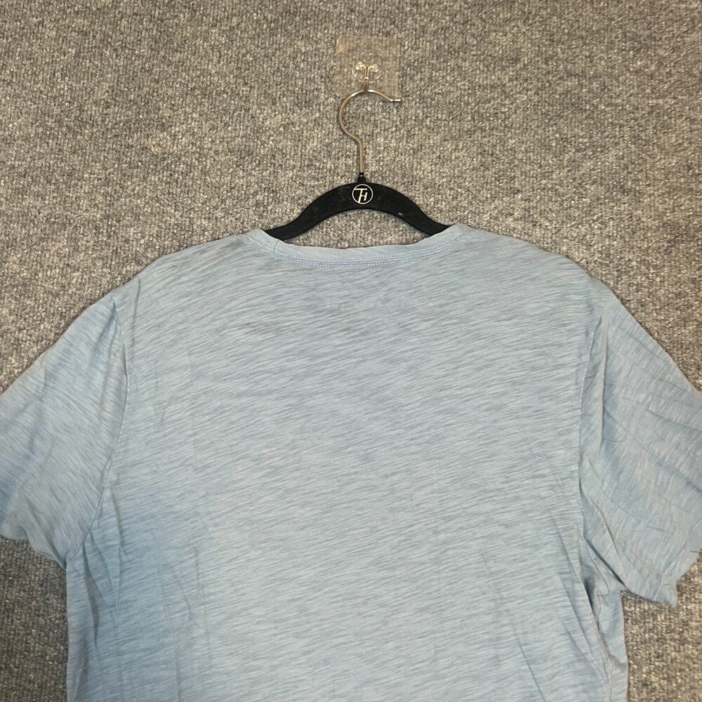 Everlane Shirt Mens Large Blue Short Sleeve Tshirt Crewneck Casual‎ Stretch - Picture 9 of 9